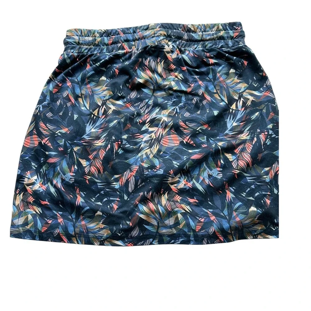Freedom Trail by Kyodan‎ Skort Blue Tropical Print Activewear XS Workout